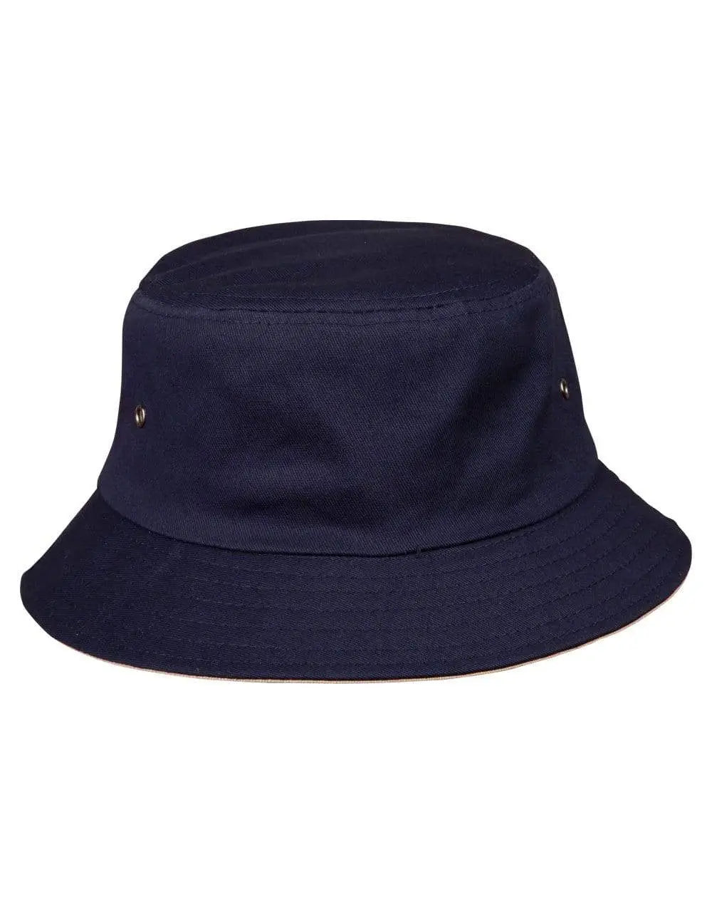 Bucket Hat Ch32a Active Wear Winning Spirit Dark Navy/Sand Underbrim S/M